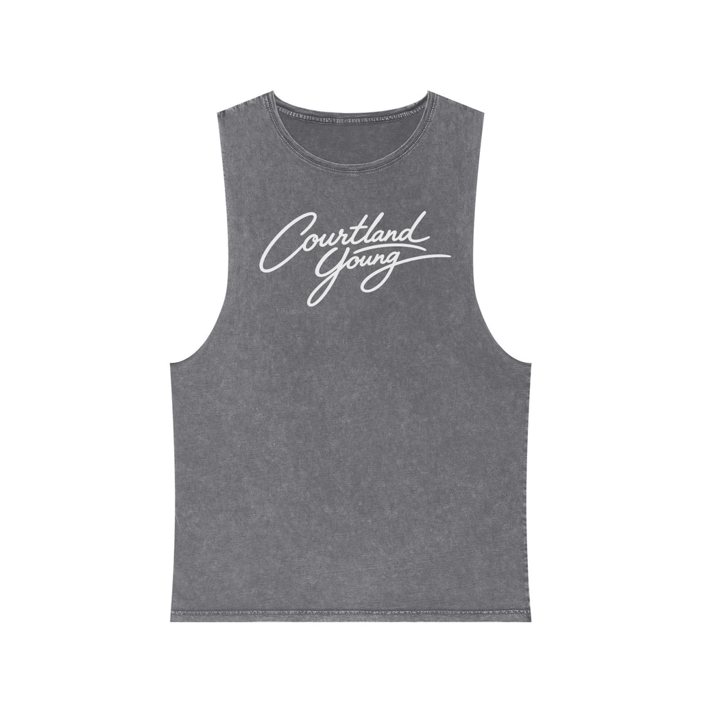 Unisex Stonewash Tank Top