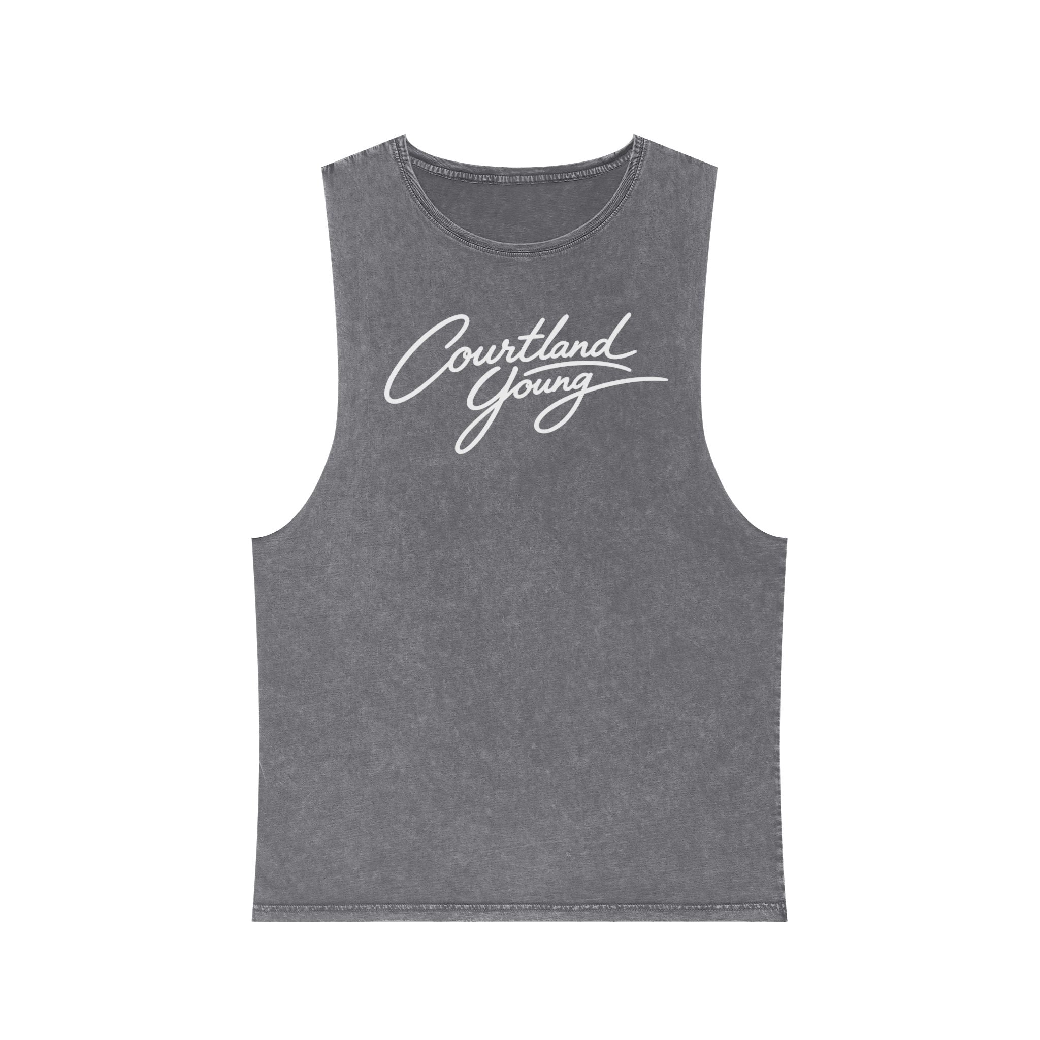 Unisex Stonewash Tank Top